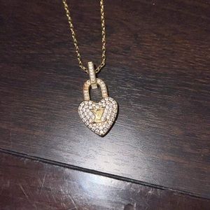 Louis Vuitton Heart Shaped Necklace